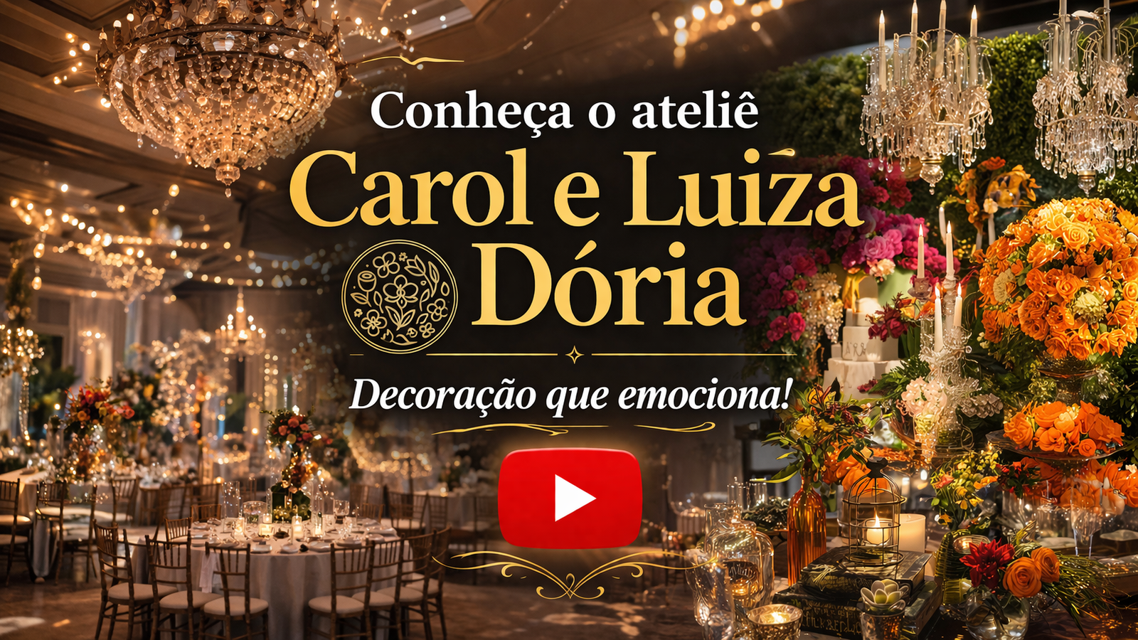 Capa do vídeo — Luiza Dória Decor, decoração de festas em Santos SP